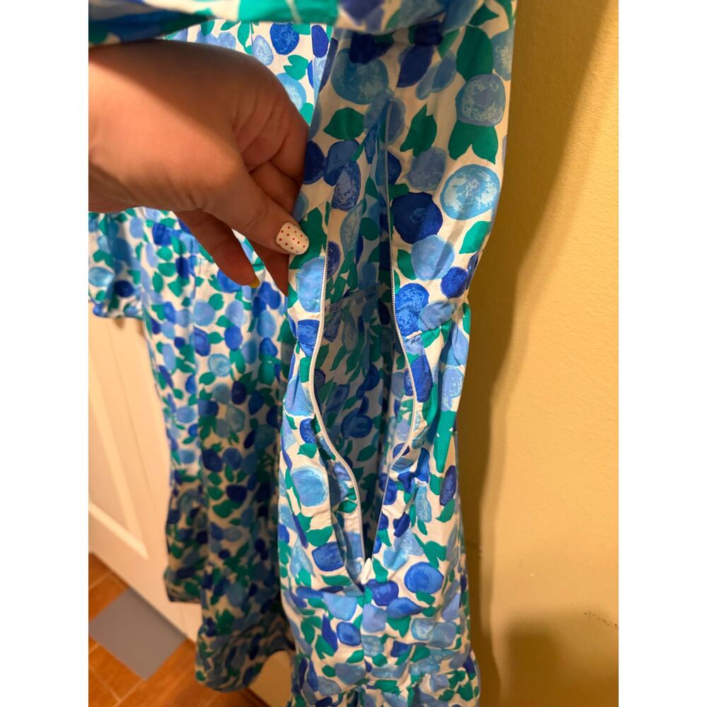 J. Crew Women’s Plus Size Blueberry Scoop Neck Dress Sz 18 - Picture 6 of 12